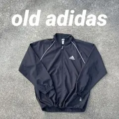 adidas パフォーマンスロゴ　ドローコード 万国旗タグ　ナイロンジャケット