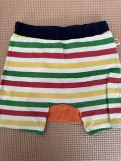 ホットビスケッツ　ストライプ クマパンツ