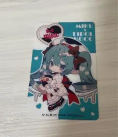 初音ミク チロルチョコ クリアカード チロルミク