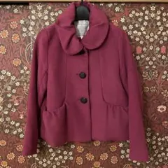 【Pour la frime】ステンカラージャケット Sサイズのサムネイル