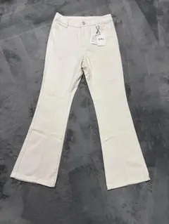 【新品】GRL ツイルセンターシームフレアパンツ (XS)