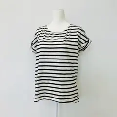 【a0547】ジャーナルスタンダード 半袖Tシャツ ボーダー コットン100%