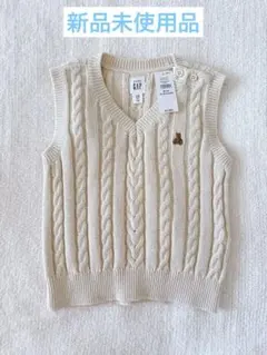 【新品未使用品】タグ付き　ギャップ　baby GAP ニットベスト 80サイズ