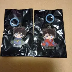 名探偵コナン　ふらっとめじるしアクセサリー　ちぢませ隊　工藤新一2個セット