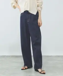 極美品✨】GLOBAL WORK GOODデニムバギーパンツ S 濃紺のサムネイル