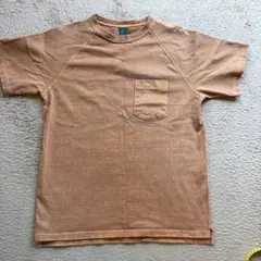 【L】美品グッドオン 半袖ポケットTシャツ ピグメントダイ ヘビーオンスラグランのサムネイル
