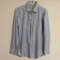 ユニクロ スーパーノンアイロンジャージースリムシャツ/セミワイド　M