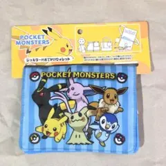 【新品未使用】ポケットモンスター ショルダー付おでかけウォレット おでかけポーチ
