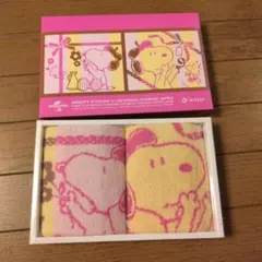 SNOOPY ミニジャガードタオルセット