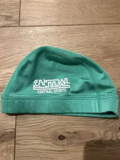 【美品】セントラルスポーツ　水泳帽　緑