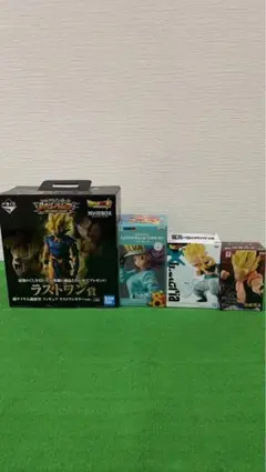 ドラゴンボールフィギュア（悟空・ゴテンクス・ブルマ・ゴジータ）