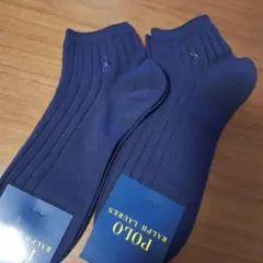 POLO RALPH LAUREN ソックス 2足セット ネイビーのサムネイル