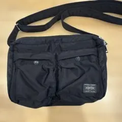 PORTER ブラック ショルダーバッグ