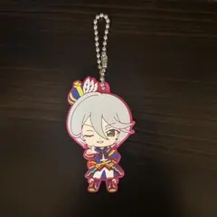 アイカツ×プリパラカプセルラバーマスコット　 紫京院ひびき　ストラップ