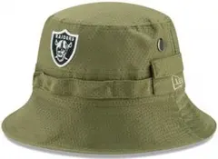 【美品】NEW ERA レイダース サルートトゥサービス バケットハット