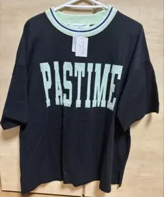 AS KNOW AS plus ブラック 半袖 ビッグTシャツ F 新品