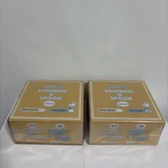 スヌーピー スープマグ＆スプーンセット 280ml 黄色&緑色2個セット