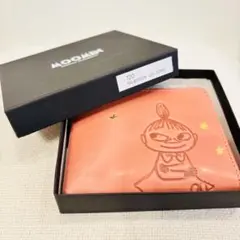 新品箱入り♡リトルミイ本革L字ファスナー財布