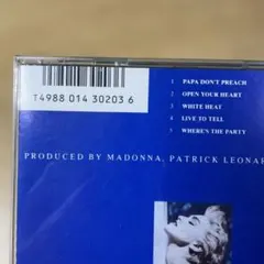 Madonna True Blue CD