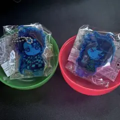 【即日発送】ガチャ 鬼滅の刃 ここみえ 玖ノ型 アクリルフィギュア　炭治郎 義勇