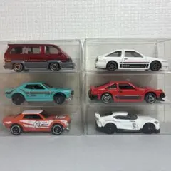 ホットウィール　ルース　セット　トヨタ　トヨタバン　セリカ　トレノ　86 等のサムネイル