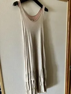 united bambooユナイテッドバンブーノースリーブワンピース