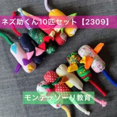 知育玩具　ぽっとん！ネズ助くん10匹セット【2309】