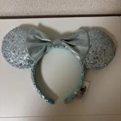 Disney スパンコール カチューシャ ライトブルーのサムネイル