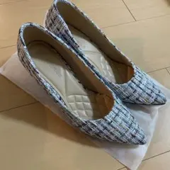 パンプス ヒール チャカン靴 韓国