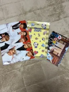 BTS クリアファイル　3枚セット