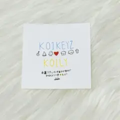 KO1KEYZ シンヘン プラチャ ステッカー ファンミ