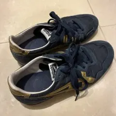 Onitsuka Tiger スニーカー ネイビー×ゴールドのサムネイル