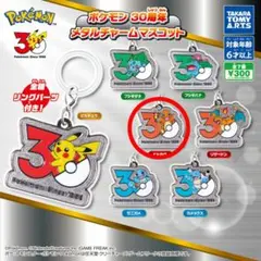ポケモン 30周年 メタルチャームマスコット ヒトカゲ