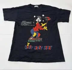 グーフィー 90s シングルステッチ Ꭲシャツ ブラック