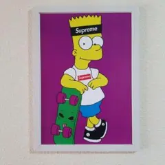 SUPREME シンプソンズ アートポスター(パロディー)