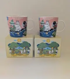 ムーミンバレーパーク 限定　ARABIA ムーミンアラビア　マグカップ　2個