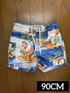 【美品】Polo by Ralph Lauren ハワイアン サーフパンツ