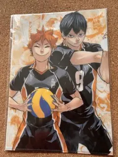 ハイキュー!! 原画展　烏野高校　クリアファイル 2枚セット