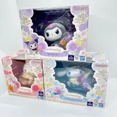 【新品未開封】mofamofy もふぁもふぃ　サンリオ　フロッキー素材　３点売り