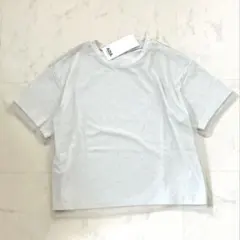 【新品未使用】AZUL BY MOUSSY スタッズTシャツ グレー F