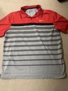 Nike DRI-FIT ストライプポロシャツ