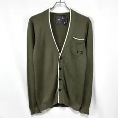 G-STAR RAW カーディガン パイピング カーキ S ミニマルのサムネイル