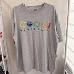 COOGI クージー ロゴ Tシャツ グレー XLサイズ AUSTRALIA