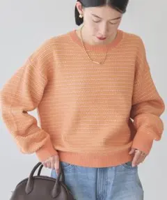 アメリカンホリック 薄手ニット オレンジ