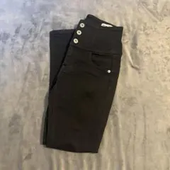 Heather ヘザー ISKOスキニー デニム ジーンズ 黒 xxs