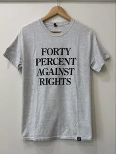 FPAR Tシャツ FORTY PERCENT グレー