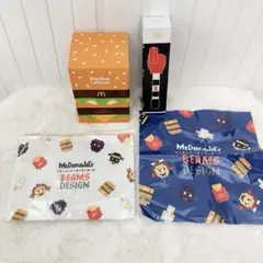 ✨️新品未使用✨️マクドナルド 2025年福袋4点セットBEAMS ランタン ポーチ