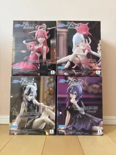 ブルーアーカイブ フィギュア 4体セット