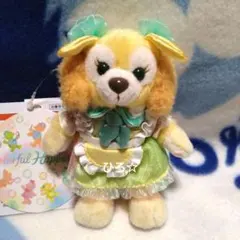 クーキーアン　ぬいぐるみバッジ　ダッフィー＆フレンズ20周年　カラフルハピネス