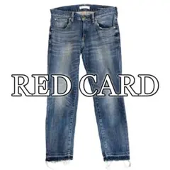 REDCARD デニム ダメージ ジーンズ ブルー
